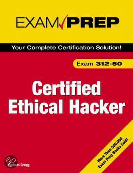 Kaft van Certified Ethical Hacker Exam Prep