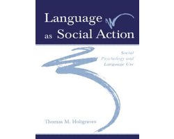 Kaft van Language As Social Action