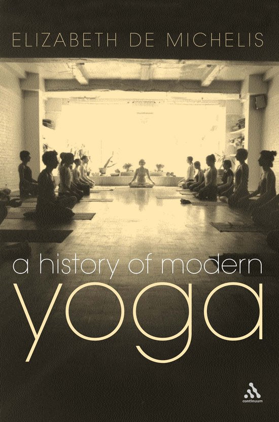 Kaft van History Of Modern Yoga