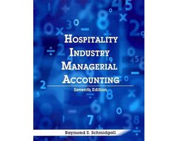 Kaft van Hospitality Industry Managerial Accounting