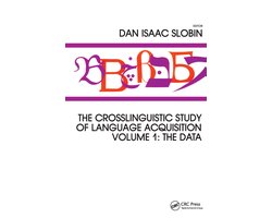 Kaft van Crosslinguistic Study Of Language Acquisition