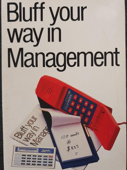 Kaft van Bluff Your Way in Management