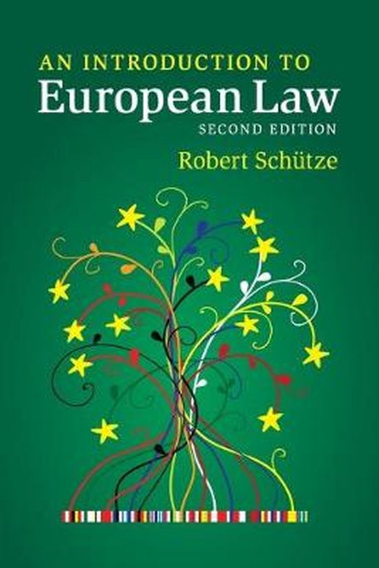 Kaft van An Introduction to European Law