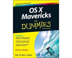 Kaft van Os X Mavericks For Dummies