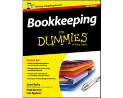 Kaft van Bookkeeping For Dummies 4Th UK Ed