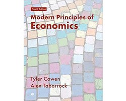 Kaft van Modern Principles of Economics