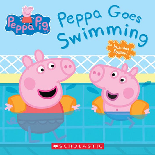 Kaft van Peppa Goes Swimming Peppa Pig