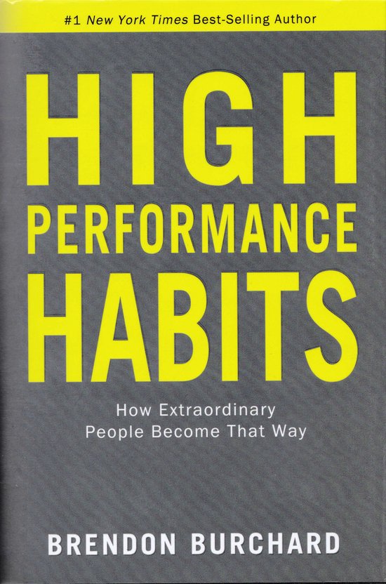 Kaft van High Performance Habits