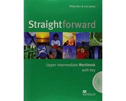 Kaft van Straightforward Upper Intermediate Workbook Pack with Key