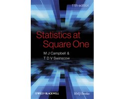 Kaft van Statistics At Square One 11th