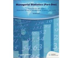 Kaft van Custom Managerial Statistics Part 1