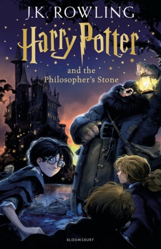 Kaft van Harry Potter & The Philosophers Stone