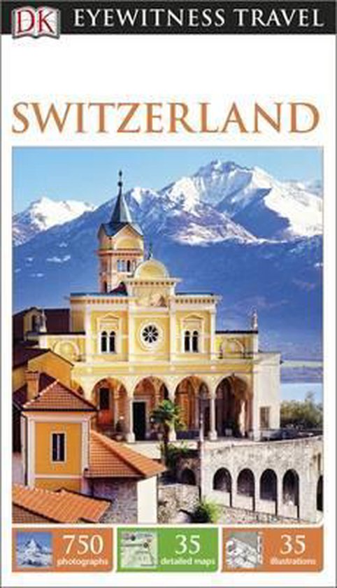 Kaft van DK Eyewitness Travel Switzerland