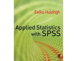 Kaft van Applied Statistics with SPSS