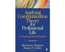 Kaft van Applying Communication Theory For Professional Life