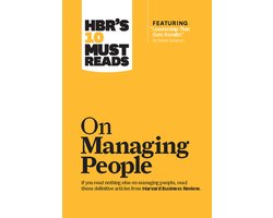 Kaft van HBRs 10 Must Reads On Managing People