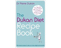 Kaft van Dukan Diet Recipe Book