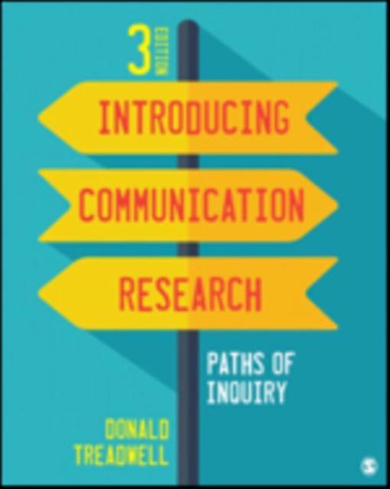 Kaft van Introducing Communication Research