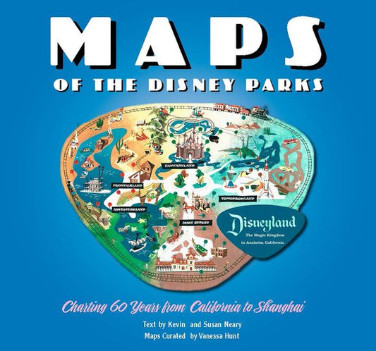 Kaft van Maps of the Disney Parks
