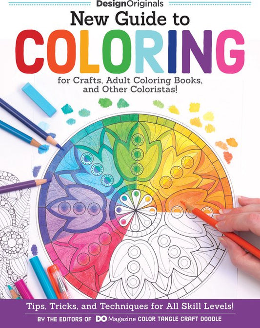 Kaft van New Guide to Coloring for Crafts, Adult Coloring Books, and Other Coloristas!