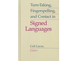 Kaft van Turn-Taking, Fingerspelling And Contact In Signed Languages