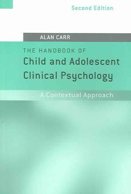 Kaft van The Handbook of Child and Adolescent Clinical Psychology