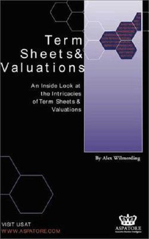 Kaft van Term Sheets and Valuations