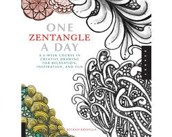 Kaft van One Zentangle A Day