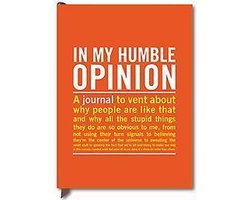 Kaft van In My Humble Opinion Journal