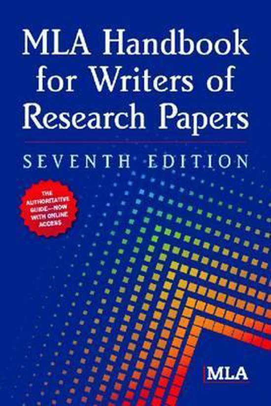 Kaft van MLA Handbook For Writers Of Research Pap