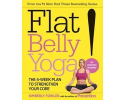 Kaft van Flat Belly Yoga