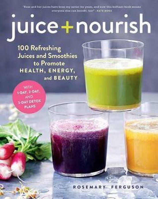 Kaft van Juice + Nourish