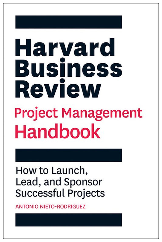 Kaft van HBR Handbooks- Harvard Business Review Project Management Handbook