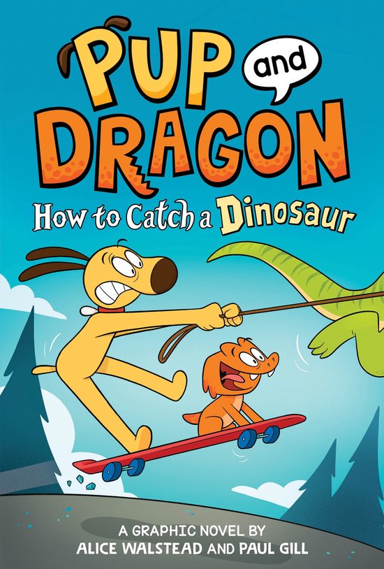 Kaft van How to Catch Graphic Novels- How to Catch Graphic Novels: How to Catch a Dinosaur