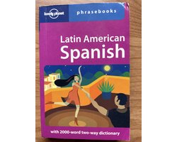Kaft van Lonely Planet Latin American Spanish Phrasebook