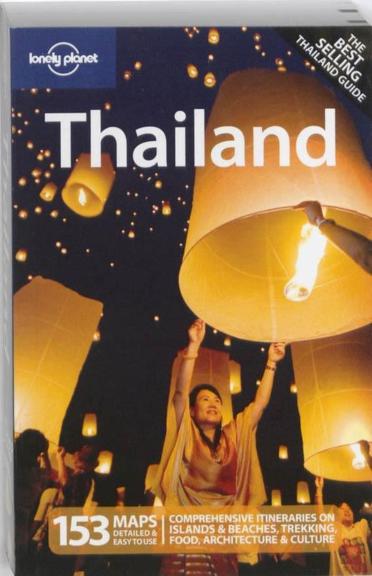 Kaft van Lonely Planet Thailand  druk 13