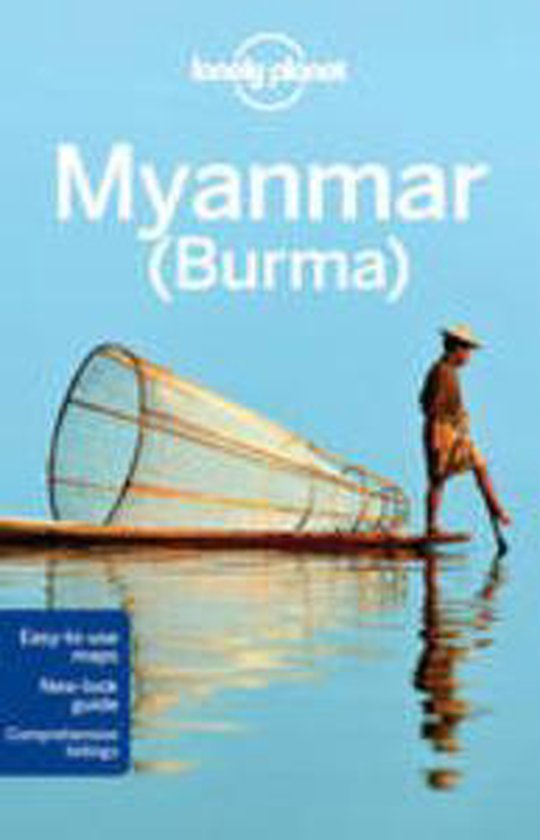 Kaft van Lonely Planet Myanmar (Burma)
