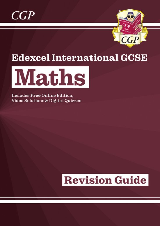 Kaft van New Edexcel International GCSE Maths Revision Guide - For th