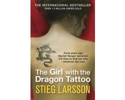 Kaft van Girl With The Dragon Tattoo