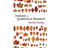 Kaft van Analysis in Qualitative Research