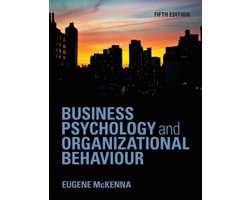 Kaft van Business Psychology and Organizational Behaviour