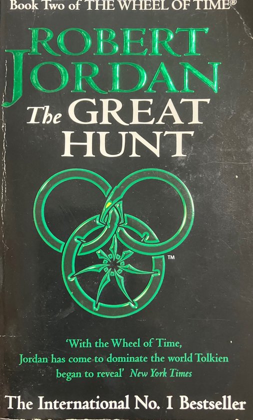 Kaft van The Wheel of Time - 2 - The Great Hunt