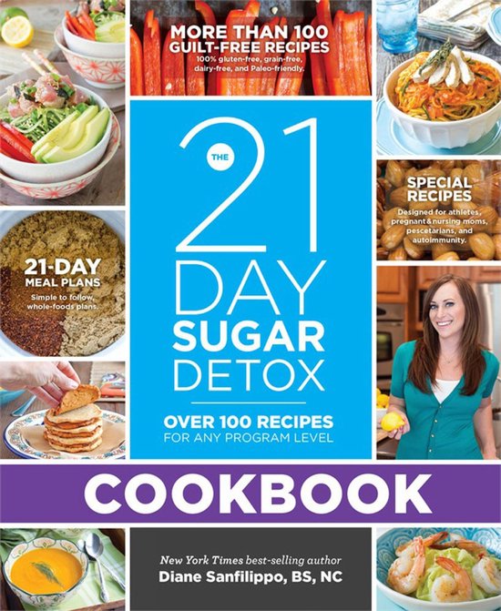 Kaft van 21 Day Sugar Detox Cookbook