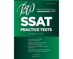 Kaft van SSAT Practice Tests