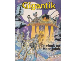Kaft van Gigantik [4] : De Vloek op Mandjulus