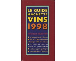 Kaft van Le Guide Hachette des vins de France 1998