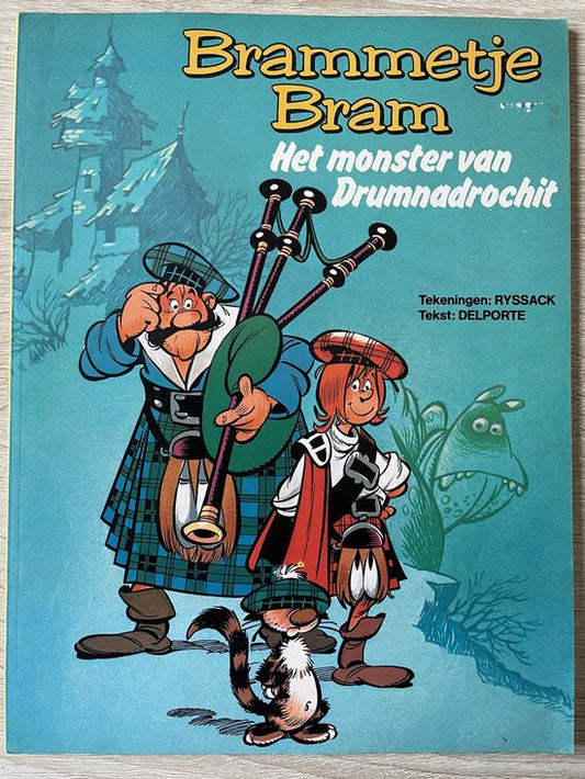 Kaft van Brammetje Bram  Het monster van Drumnadrochit