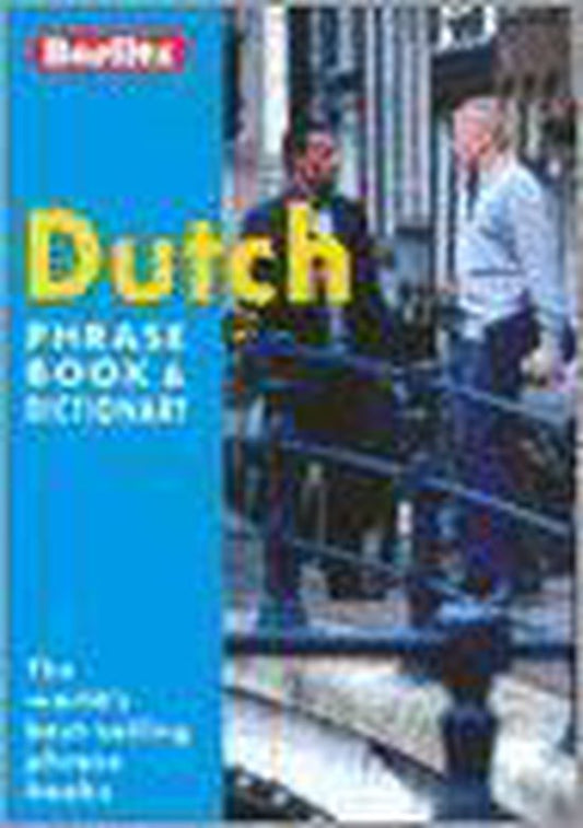 Kaft van Berlitz Dutch Phrase Book & Dictionary