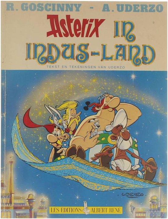 Kaft van ASTERIX 28. IN INDUSLAND