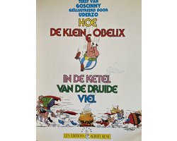 Kaft van Asterix - Geïllustreerde albums 1: Hoe de kleine Obelix in de ketel van de druïde viel